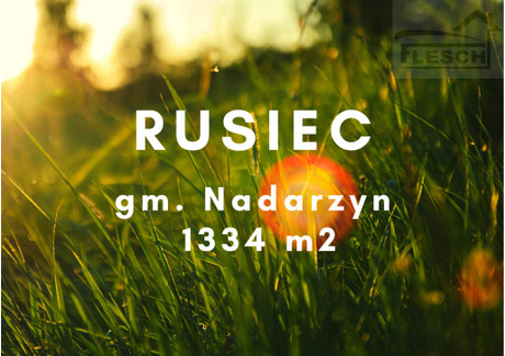 Działka na sprzedaż - Rusiec, Nadarzyn, Pruszkowski, 1334 m², 526 930 PLN, NET-2004/1807/OGS