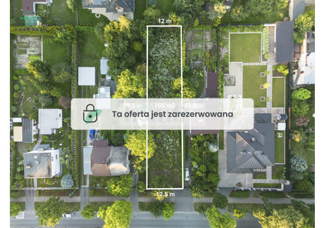 Działka na sprzedaż - Królewska Konstancin-Jeziorna, Piaseczyński, 705 m², 700 000 PLN, NET-2220/2089/OGS