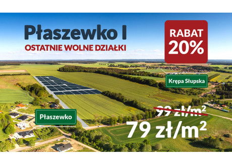 Działka na sprzedaż - Płaszewko, Słupsk (Gm.), Słupski (Pow.), 1182 m², 93 614 PLN, NET-18