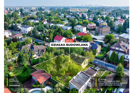 Działka na sprzedaż - Wysoczyńska Czechowice, Ursus, Warszawa, 802 m², 1 080 000 PLN, NET-84