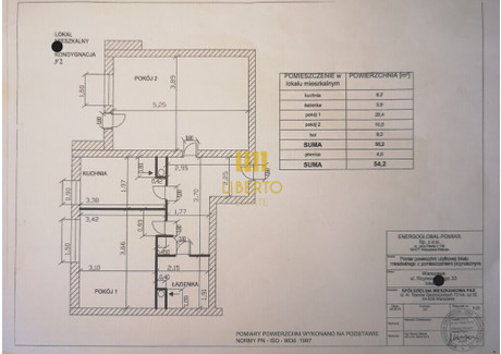 Mieszkanie na sprzedaż - Wincentego Rzymowskiego Służew, Mokotów, Warszawa, 53,32 m², 620 000 PLN, NET-1241/9109/OMS