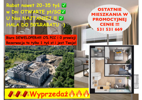 Mieszkanie na sprzedaż - Stare Bielsko, Bielsko-Biała, 51,31 m², 499 300 PLN, NET-5127/12809/OMS