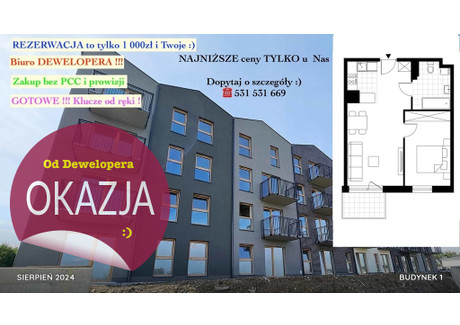 Mieszkanie na sprzedaż - Stare Bielsko, Bielsko-Biała, 44 m², 431 822 PLN, NET-5262/12809/OMS