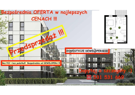 Mieszkanie na sprzedaż - Prądnik Biały, Kraków, 36 m², 505 270 PLN, NET-4923/12809/OMS