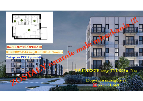 Mieszkanie na sprzedaż - Prądnik Biały, Kraków, 38,5 m², 560 777 PLN, NET-5192/12809/OMS