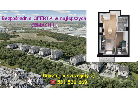 Mieszkanie na sprzedaż - Stare Gliwice, Gliwice, 33,27 m², 320 000 PLN, NET-5661/12809/OMS