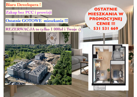 Mieszkanie na sprzedaż - Stare Bielsko, Bielsko-Biała, 44 m², 428 400 PLN, NET-5261/12809/OMS