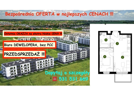 Mieszkanie na sprzedaż - Prądnik Biały, Kraków, 40,17 m², 541 070 PLN, NET-4601/12809/OMS