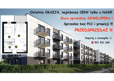 Mieszkanie na sprzedaż - Prądnik Biały, Kraków, 35,4 m², 491 599 PLN, NET-4559/12809/OMS