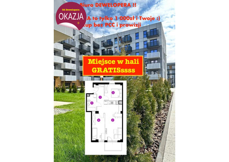 Mieszkanie na sprzedaż - Sielec, Sosnowiec, 57 m², 403 236 PLN, NET-5495/12809/OMS