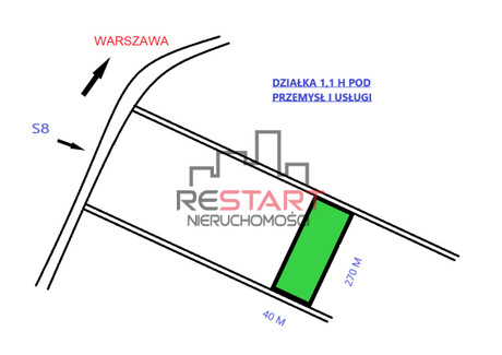 Działka na sprzedaż - Graniczna Słubica A, Żabia Wola, Grodziski, 11 000 m², 2 200 000 PLN, NET-RES519323