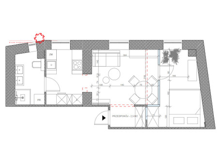 Mieszkanie na sprzedaż - Kaszubska Przedmieście Oławskie, Wrocław, 38,7 m², 541 800 PLN, NET-PT390159