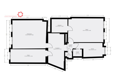 Mieszkanie na sprzedaż - Gen. Romualda Traugutta Przedmieście Oławskie, Wrocław, 100,99 m², 994 900 PLN, NET-PT906314