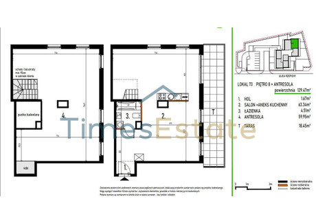 Mieszkanie na sprzedaż - Targówek, Warszawa, 129,47 m², 1 592 481 PLN, NET-367