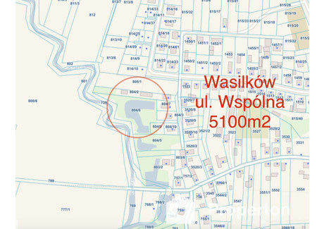 Działka na sprzedaż - Wspólna Wasilków, Białostocki, 5112 m², 920 000 PLN, NET-264/16208/OGS