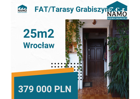 Mieszkanie na sprzedaż - Aleksandra Ostrowskiego Krzyki, Wrocław-Krzyki, Wrocław, 25,03 m², 379 000 PLN, NET-NA249602