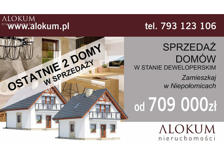 Dom na sprzedaż - Niepołomice, Wielicki, 114 m², 709 000 PLN, NET-408/ALK/DS-1453