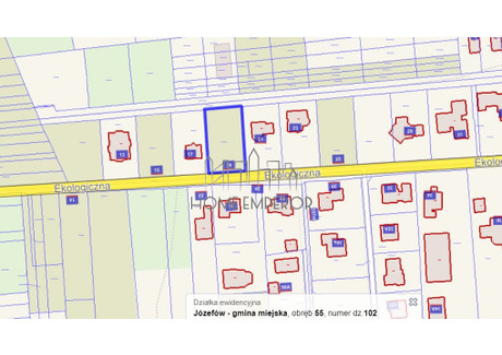 Działka na sprzedaż - Ekologiczna Józefów, Otwocki, 964 m², 699 000 PLN, NET-EMP-GS-9310