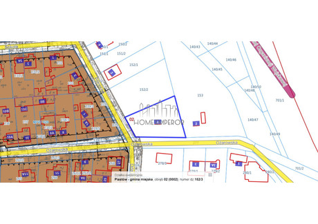 Działka na sprzedaż - Ożarowska Piastów, Pruszkowski, 979 m², 820 000 PLN, NET-EMP-GS-9464