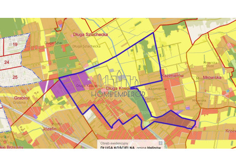 Działka na sprzedaż - Długa Kościelna, Halinów, Miński, 1402 m², 200 000 PLN, NET-EMP-GS-9427