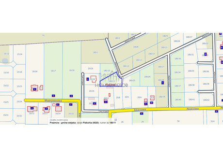 Działka na sprzedaż - Baśniowa Piskórka, Prażmów, Piaseczyński, 1200 m², 276 000 PLN, NET-EMP-GS-9605