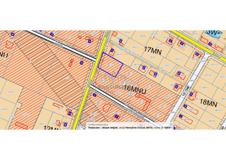 Działka na sprzedaż - Mokra Henryków-Urocze, Piaseczno, Piaseczyński, 1600 m², 448 000 PLN, NET-EMP-GS-9765