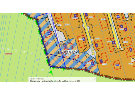 Działka na sprzedaż - Zielona Nowa Wieś, Michałowice, Pruszkowski, 1800 m², 900 000 PLN, NET-EMP-GS-9374