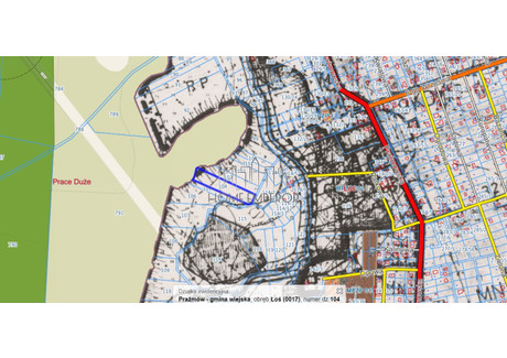 Działka na sprzedaż - Parkowa Łoś, Prażmów, Piaseczyński, 9000 m², 240 000 PLN, NET-EMP-GS-9568