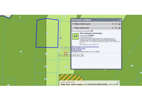 Działka na sprzedaż - Niecała Władysławów, Żabia Wola, Grodziski, 5600 m², 300 000 PLN, NET-EMP-GS-9587
