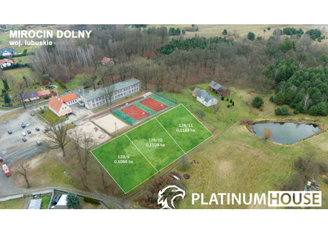 Działka na sprzedaż - Mirocin Dolny, Kozuchów, Nowosolski, 1066 m², 67 000 PLN, NET-PH603194