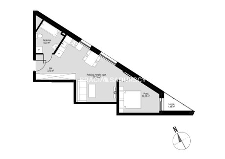 Mieszkanie na sprzedaż - Józefa Łepkowskiego Prądnik Czerwony, Prądnik Czerwony, Kraków, Kraków M., 41,76 m², 680 688 PLN, NET-BS2-MS-300692