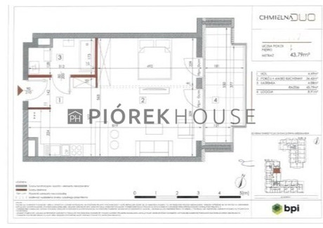 Mieszkanie na sprzedaż - Chmielna Śródmieście, Warszawa, 44 m², 1 990 000 PLN, NET-65630/6624/OMS