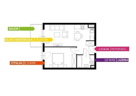 Mieszkanie na sprzedaż - Bytkowska Józefowiec, Wełnowiec-Józefowiec, Katowice, 39 m², 416 000 PLN, NET-326