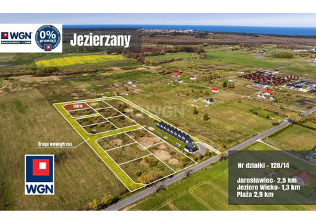 Działka na sprzedaż - Nadmorska Jezierzany, Postomino (Gm.), Sławieński (Pow.), 820 m², 127 000 PLN, NET-22445