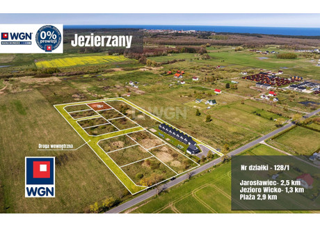 Działka na sprzedaż - Nadmorska Jezierzany, Postomino (Gm.), Sławieński (Pow.), 863 m², 139 000 PLN, NET-22404