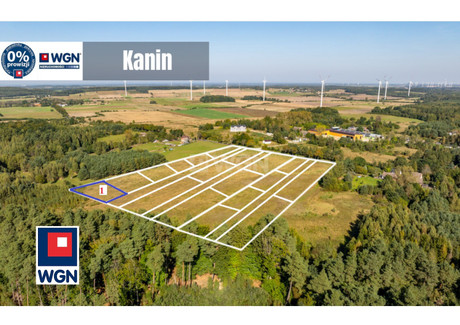 Działka na sprzedaż - Kanin, Postomino (Gm.), Sławieński (Pow.), 3139 m², 77 000 PLN, NET-22927