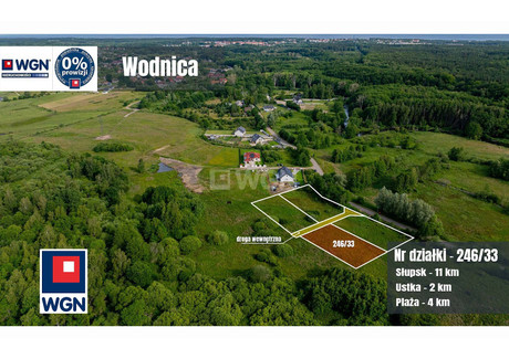 Działka na sprzedaż - Kolonia Wodnica, Ustka (gm.), Słupski (pow.), 1100 m², 149 000 PLN, NET-22745