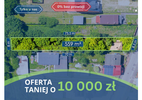 Działka na sprzedaż - Spacerowa Raków, Częstochowa, 559 m², 100 000 PLN, NET-CZE-582020