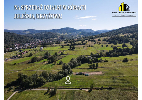 Działka na sprzedaż - Krzyżowa, Jeleśnia, Żywiecki, 960 m², 147 000 PLN, NET-SWN-GS-662