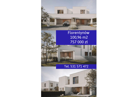 Dom na sprzedaż - Florentynów, Lutomiersk, Pabianicki, 100,96 m², 757 000 PLN, NET-822468