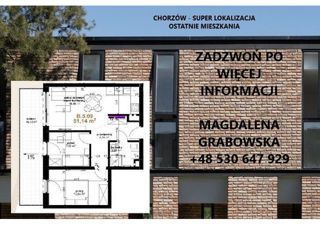 Mieszkanie na sprzedaż - Chorzów Ii, Chorzów, 51,14 m², 511 400 PLN, NET-297772505