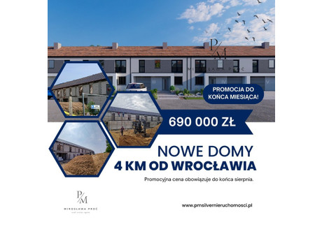 Dom na sprzedaż - Krępice, Miękinia, Średzki, 98,33 m², 690 000 PLN, NET-6/15978/ODS