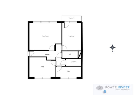 Mieszkanie do wynajęcia - Kazimierza Wielkiego Kraków-Krowodrza, Kraków, 64 m², 3600 PLN, NET-3385/7649/OMW