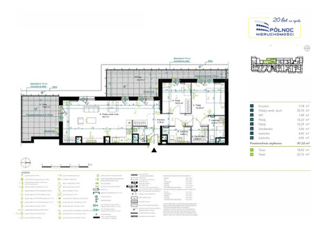 Mieszkanie na sprzedaż - Praga-Południe, Warszawa, 87,32 m², 1 664 000 PLN, NET-119569/3877/OMS