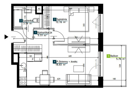 Mieszkanie na sprzedaż - Podgrodzie Bemowo, Warszawa, 39,88 m², 717 000 PLN, NET-121751/3877/OMS