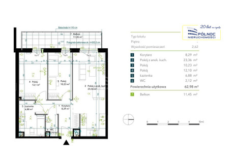 Mieszkanie na sprzedaż - Praga-Południe, Warszawa, 62,98 m², 871 000 PLN, NET-120579/3877/OMS