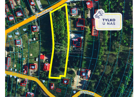 Działka na sprzedaż - Piłsudskiego Radomsko, Radomszczański, 5293 m², 475 000 PLN, NET-45084/3877/OGS