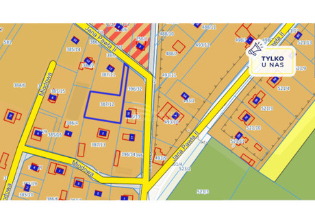 Działka na sprzedaż - Jana Pawła II Sitki, Klembów, Wołomiński, 1212 m², 260 580 PLN, NET-44954/3877/OGS