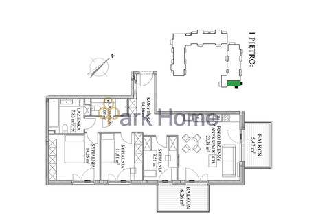 Mieszkanie na sprzedaż - Poznań, Poznań-Grunwald, 82,73 m², 935 979 PLN, NET-226144