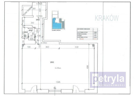 Lokal do wynajęcia - św. Kingi Podgórze, Kraków, 89 m², 4066 PLN, NET-31022